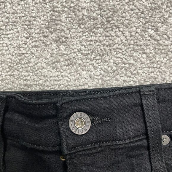 AG Adriano Goldschmied Farrah Ankle High Rise Skinny Jeans Women 25R Black 26x29 - Picture 7 of 16